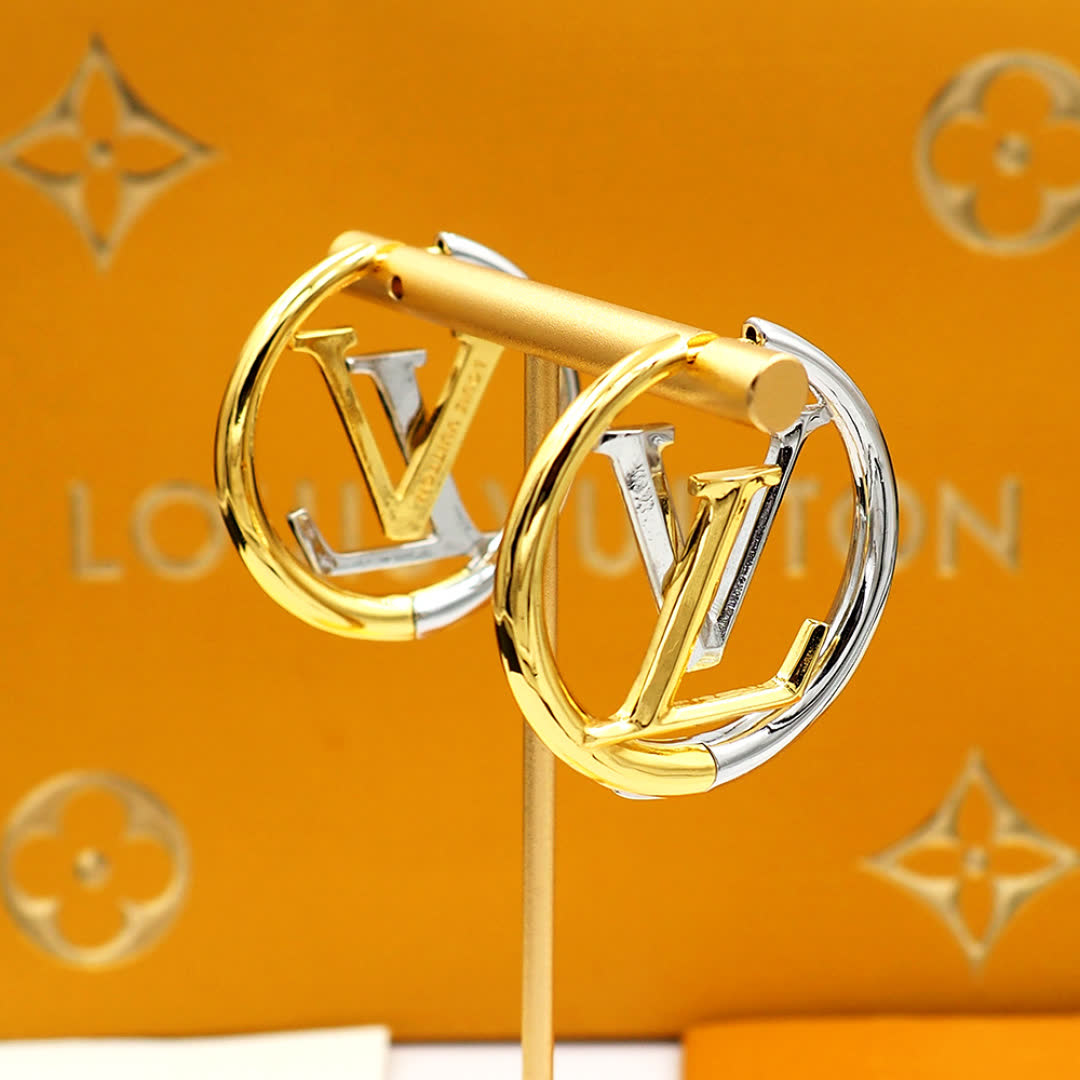 Louis Vuitton Puzzle Earrings